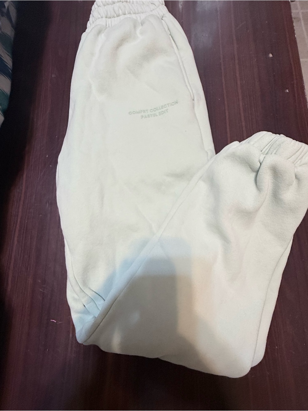Pastel green  Comfort Collection Pastel Edit Joggers